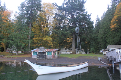 NatureBridge's Olympic campus on the shores of Lake Crescent