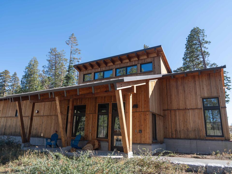 Dining Hall building at the National Environmental Science Center