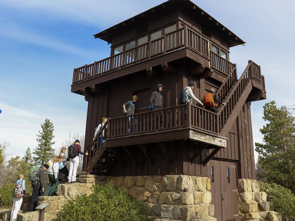 Henness Ridge Historic Fire lookout tower