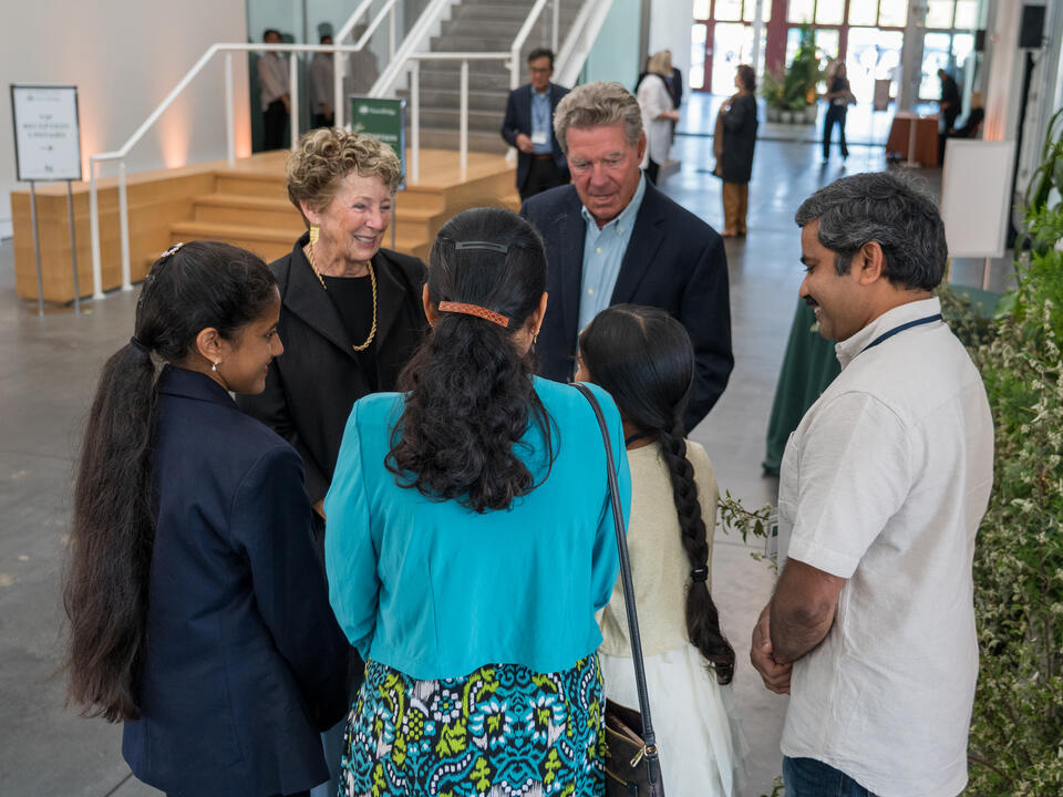 Sam Boren and Steve King with SOTY Subiksha Shri