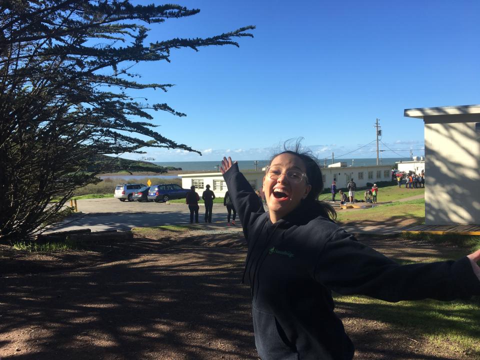 Annie at our Golden Gate campus