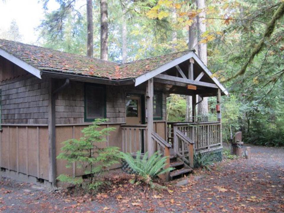 Standard cabins, outside view