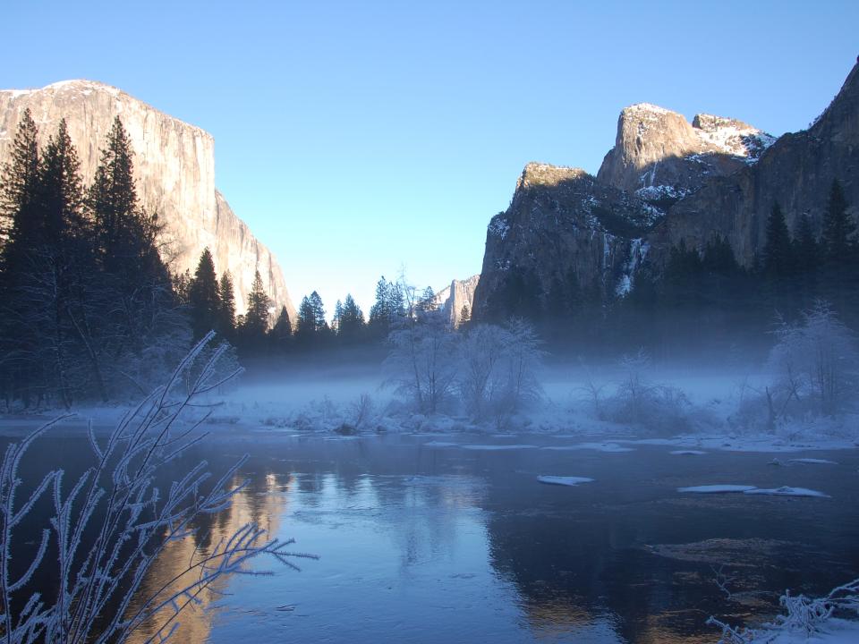 Yosemite winter wonderland